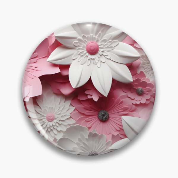 Item preview, Pink and white floral designed and sold by frshdesignz.