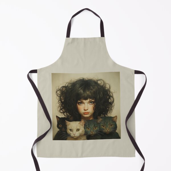 Item preview, Girl and 4 Cats EP.1 designed and sold by HELLOBABA.
