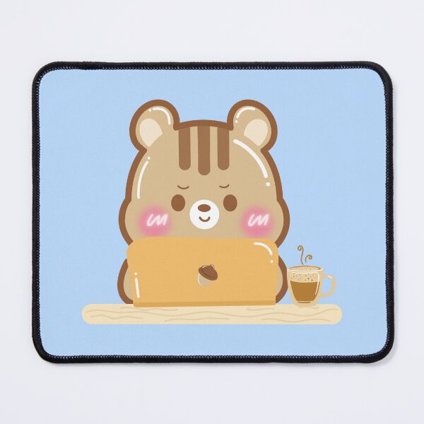 Item preview, Cute Kawaii Chipmunk Working Class Hero designed and sold by cutecozynook.