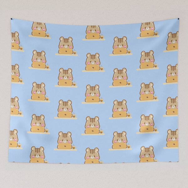 Item preview, Cute Kawaii Chipmunk Working Class Hero designed and sold by cutecozynook.