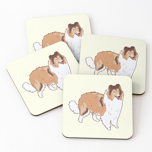 Item preview, Ilustración áspera del collie designed and sold by Mayarart.