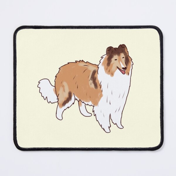 Item preview, Collie rough illustration designed and sold by Mayarart.