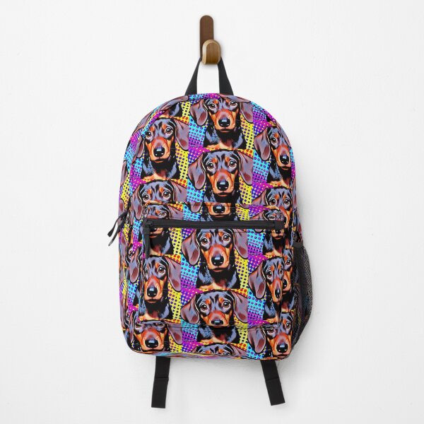 Item preview, Dachshund Pop Art designed and sold by FunnehGacha.