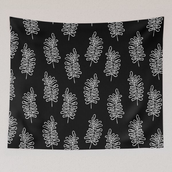 Item preview, Autumn Tranquility Ferns | Black designed and sold by Wintre2.