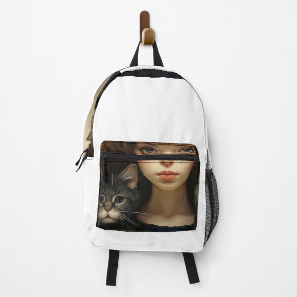 Item preview, Girl and 2 Cats EP.1 designed and sold by HELLOBABA.