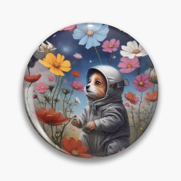 Item preview, Cute creature in space designed and sold by M-Y-A-R-T-.