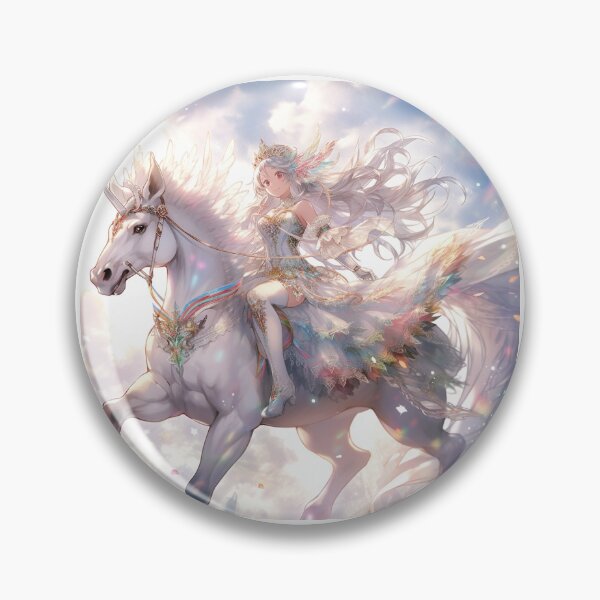 Item preview, Sparkling unicorn princess designed and sold by Meshikaflower.