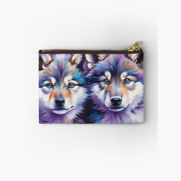 Item preview, Wolf Friends: Wolf Puppy Portrait designed and sold by Wolfheartart.
