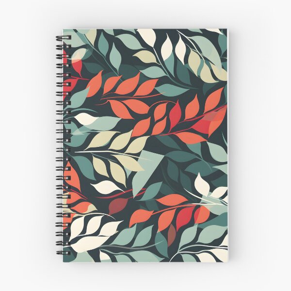 Item preview, Sparser Red Orange Green White and Yellow Fall Foliage—autumn pattern, autumn design, fall fashion, wallpaper, seamless, leaves illustration, designed and sold by ignasirus.