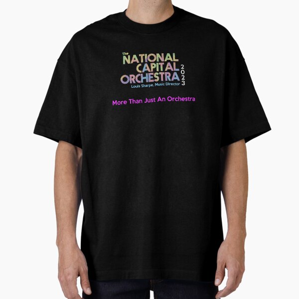 National Capital Orchestra NCO 2023 Logo Oversized T-Shirt