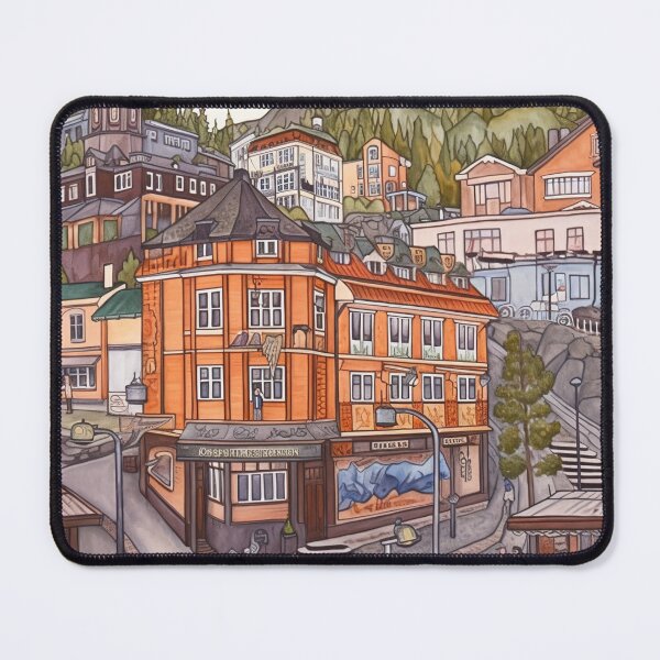 Item preview, Härjedalen city drawing designed and sold by ComicsFactory.