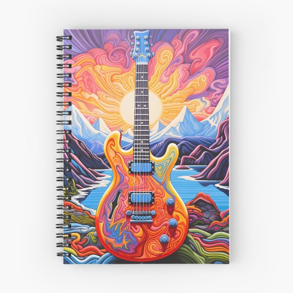 Item preview, Strings of Perception: Psychedelic Guitar designed and sold by AlienSkinEyes.