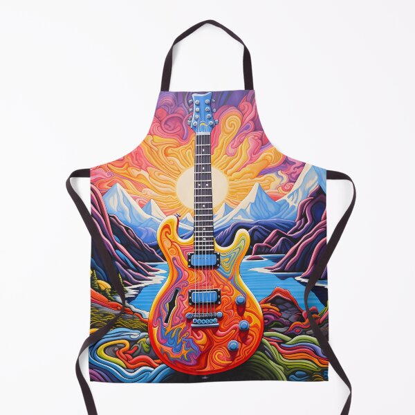 Item preview, Strings of Perception: Psychedelic Guitar designed and sold by AlienSkinEyes.