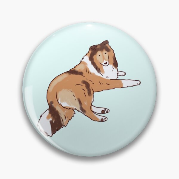 Item preview, Collie rough dog sitting  designed and sold by Mayarart.