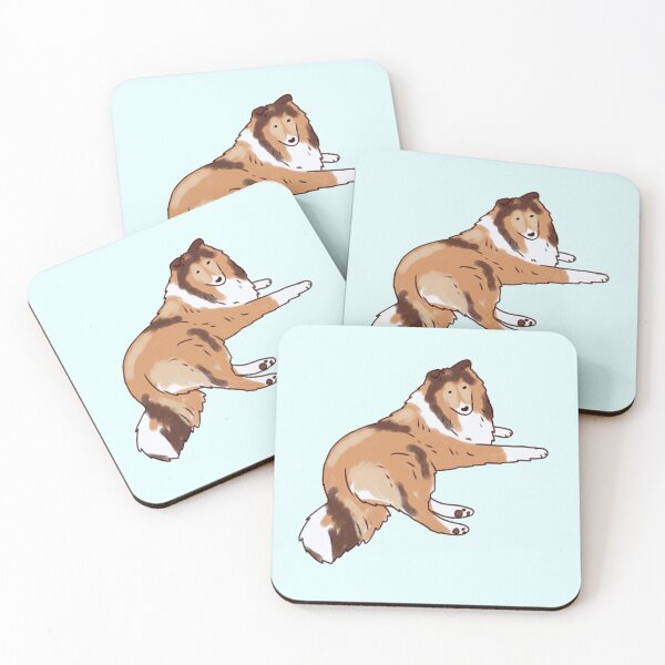 Item preview, Collie rough dog sitting  designed and sold by Mayarart.