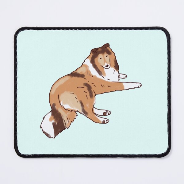 Item preview, Collie rough dog sitting  designed and sold by Mayarart.