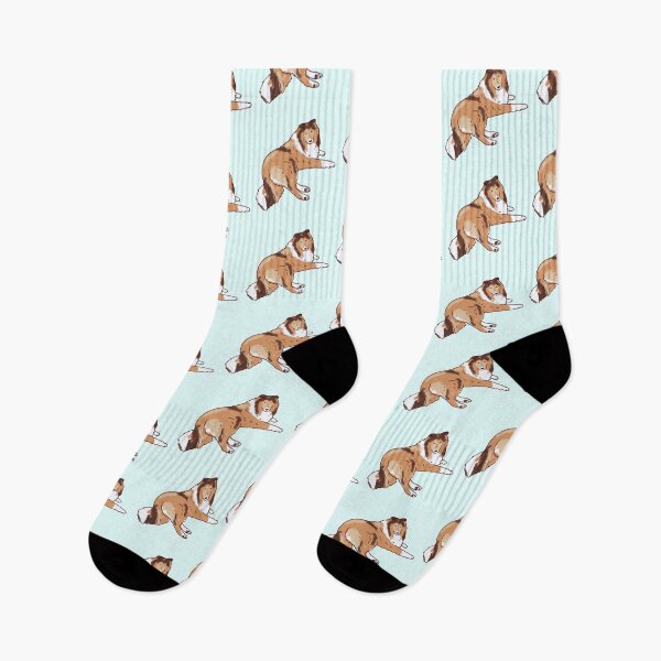 Item preview, Collie rough dog sitting  designed and sold by Mayarart.