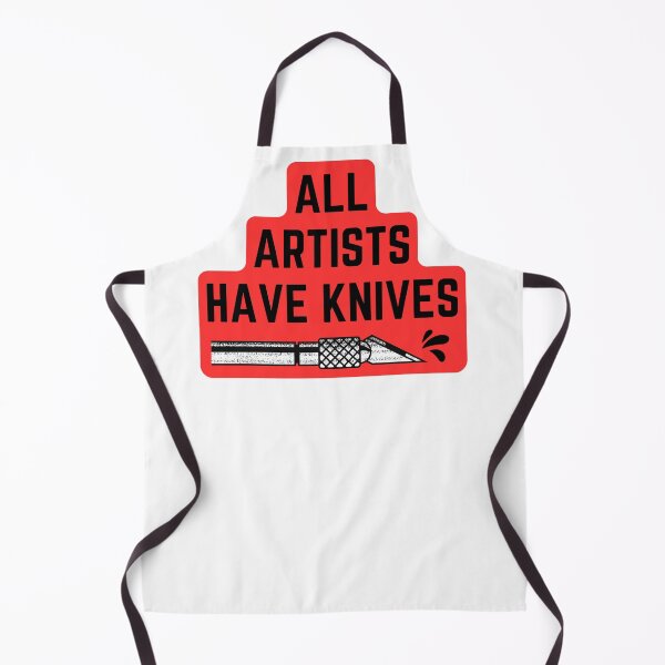 Item preview, All Artist Have Knives designed and sold by Mac-o-Shop.