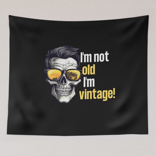 Item preview, Timeless Vintage Chic, Skull, Hair, and Sunglasses Charm designed and sold by Creation Artful.