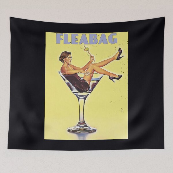 Artikelvorschau, Fleabag Drink Glass TV-Show-Poster entworfen und verkauft von cnsifhccnj42.