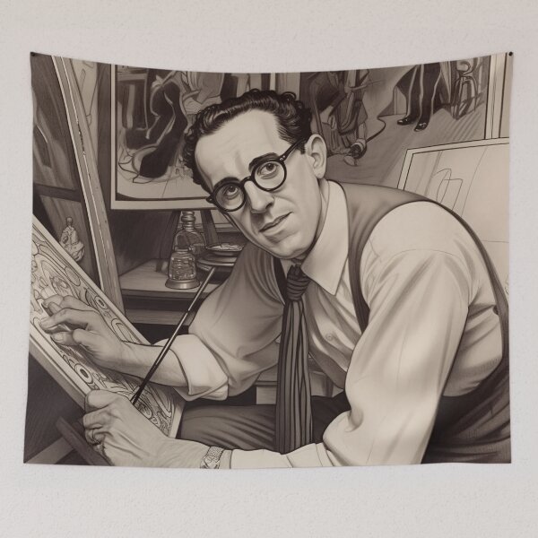 Artikelvorschau, Harold Lloyd-Zeichnung entworfen und verkauft von ComicsFactory.