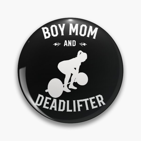 Item preview, Boy mom and deadlifter classic gym design designed and sold by GracefulGems.