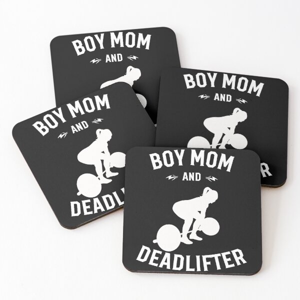 Item preview, Boy mom and deadlifter classic gym design designed and sold by GracefulGems.