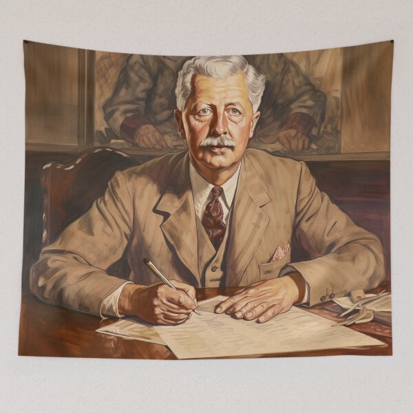 Item preview, Harold Macmillan leader designed and sold by ComicsFactory.
