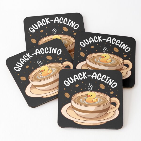 Item preview, Funny Coffee Duck Pun Quackaccino Men Women Funny Duck designed and sold by KsuAnn.