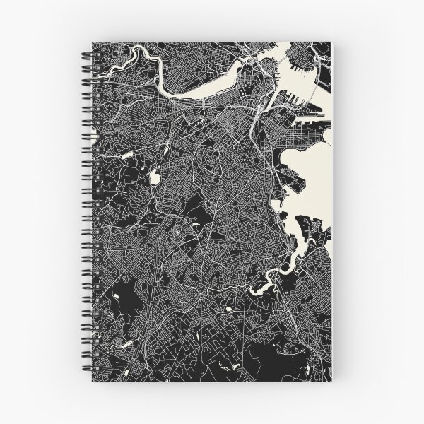 Item preview, Boston MA Map designed and sold by NicolJay.