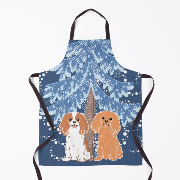 Item preview, Blenheim and Ruby Cavalier King Charles Spaniels designed and sold by Lulupainting.