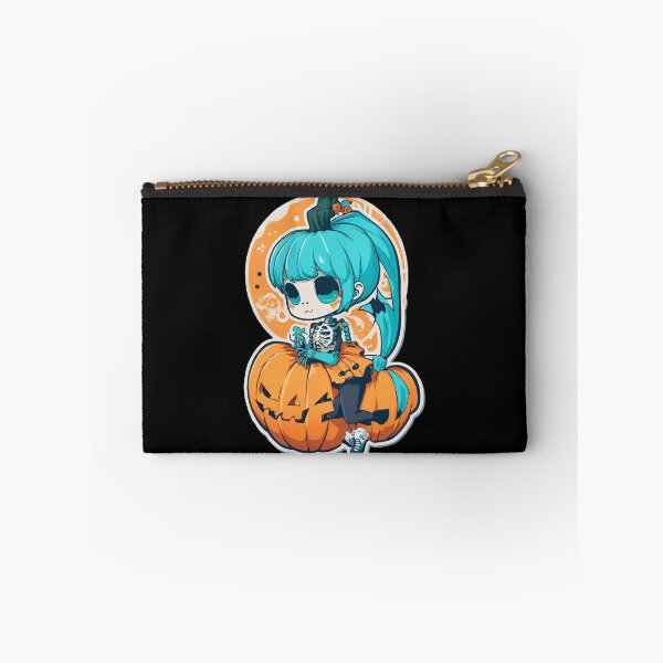 Item preview, Halloween Skeleton Kawaii Girl  designed and sold by CatCoconut-Art.