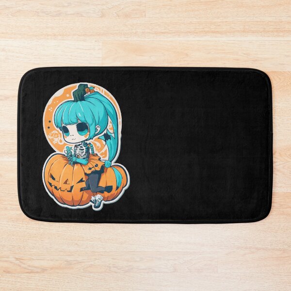 Item preview, Halloween Skeleton Kawaii Girl  designed and sold by CatCoconut-Art.