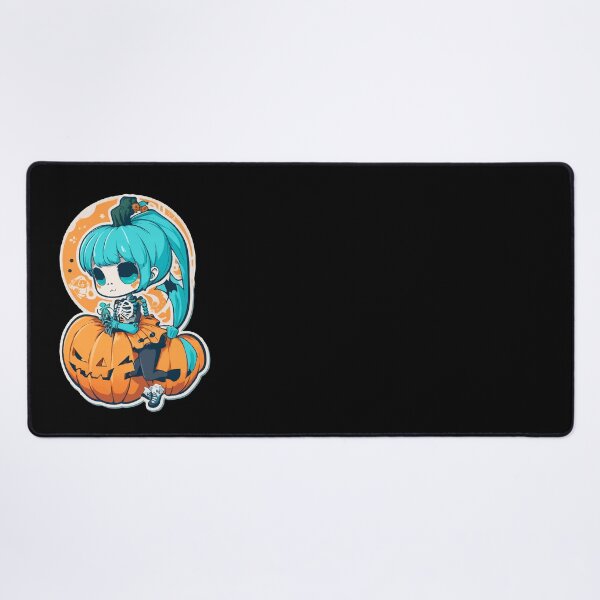 Item preview, Halloween Skeleton Kawaii Girl designed and sold by CatCoconut-Art.