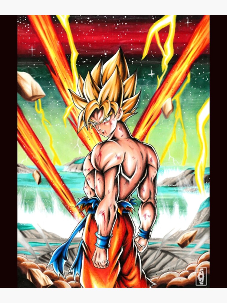 Goku - Super Sayajin Namek Poster by AbdeeFactory