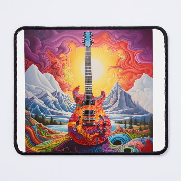 Item preview, Strings of Perception: Psychedelic Guitar designed and sold by AlienSkinEyes.