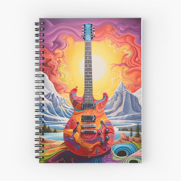 Item preview, Strings of Perception: Psychedelic Guitar designed and sold by AlienSkinEyes.