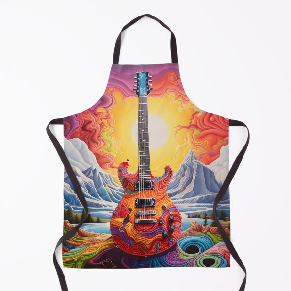 Item preview, Strings of Perception: Psychedelic Guitar designed and sold by AlienSkinEyes.