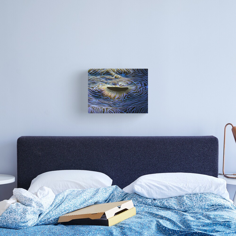 Blue Flame Canvas Print