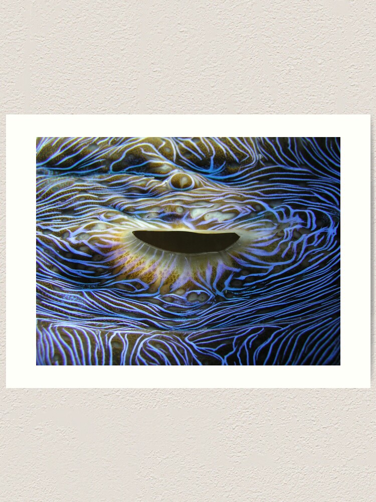 Alternate view of Blue Flame Art Print