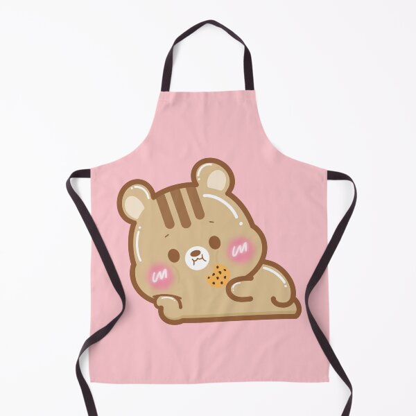 Item preview, Cute Kawaii Chipmunk Munching designed and sold by cutecozynook.