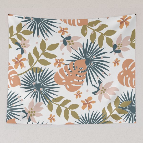 Item preview, Watercolour Floral Collage Floral Pattern Flower ClassicGarden with Blooming Flowers designed and sold by ProGallery.