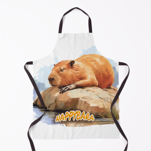 Item preview, Nappybara - Capybara but sleepy designed and sold by Bug & Brush.