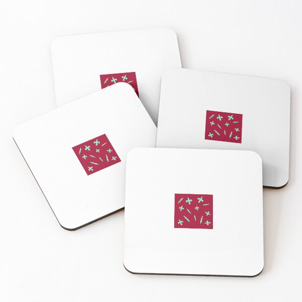 Item preview, Symbols on a maroon background designed and sold by FlowerandDesing.