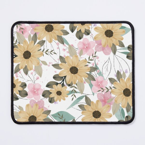 Item preview, Yellow Daisy Miniature Petals & Leaves designed and sold by ProGallery.