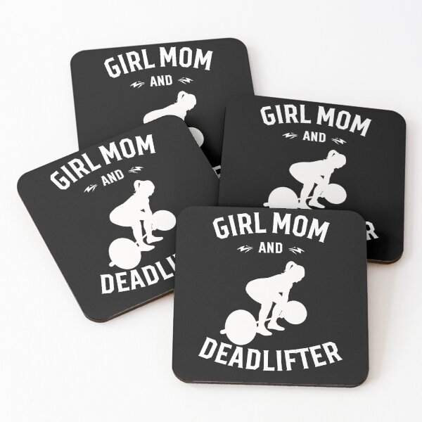 Item preview, Girl mom and Deadlifter Classic Gym Design designed and sold by GracefulGems.
