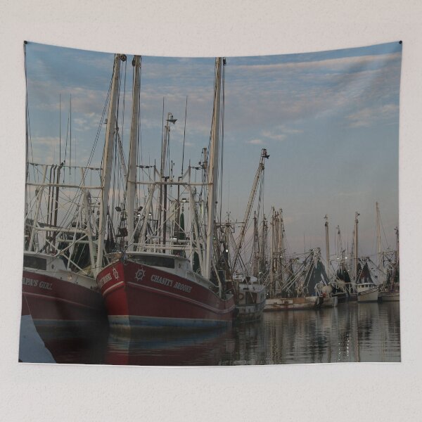 Item preview, Oriental Fishing Fleet - Fishing Photography designed and sold by SavvySeller.
