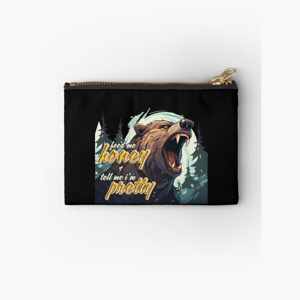 Item preview, Feed Me Honey and Tell Me I'm Pretty - Bear designed and sold by Bug & Brush.