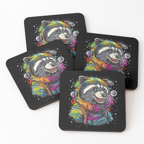 Item preview, Funny Space Astronaut Raccoon Men Women Kids Space Raccoon designed and sold by KsuAnn.