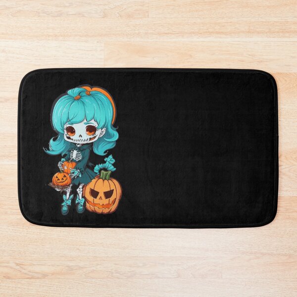Item preview, Halloween Skeleton Kawaii Girl  designed and sold by CatCoconut-Art.